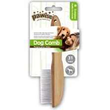 Muratech Pawise Tahta Saplı Köpek Fırçası 31 Pin Li