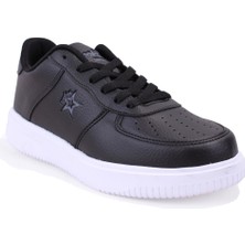 Dagoster DMA75-26114 Siyah Beyaz Ortopedik Günlük Erkek  Spor Ayakkabı