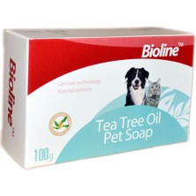 Muratech Bioline  Köpek Için Çay Ağacı Özlü Sabun 100 gr