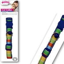 Muratech Pawise Şerit Desenli Mi  Boyun Tasması 30 cm