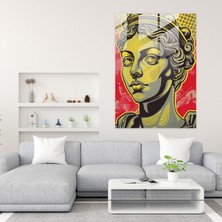 Popcasso Klasik ve Pop Art Temalı Ev Dekorasyonu - Modern Sanat Kanvas ve Cam Tablo Seçenekleri