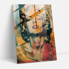 Popcasso Pop Art ve Klasik Sanatın Buluşması - Marilyn Monroe Temalı Cam Tablo ile Ev Dekorasyonu