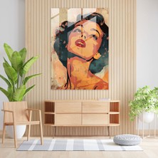 Popcasso Klasik Film Poster Temperli Cam Tablo - Klasikizm ve Popart Temalı Modern Sanat