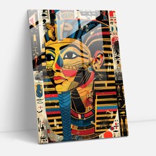 Popcasso Klasik ve Pop Art Temalı Temperli Cam Tablo - Modern Sanat Duygusu ile Cam Sanatı Birleşimi