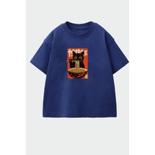 Monila Erkek Çocuk Pamuklu Bisiklet Yaka Baskılı T-Shirt