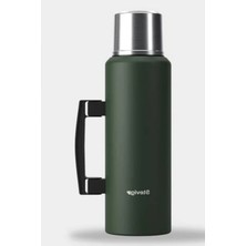 Calperia Kulplu 1.5 Lt Çelik Termos, Soğuk ve Sıcak Içecekler Için