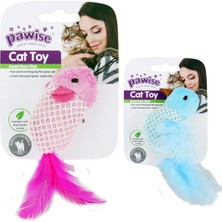 Muratech Pawise Catnipli Peluş Fare  Oyuncağı 10 cm