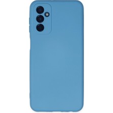 Vintessy Samsung Galaxy M23 Kılıf Nano Içi Kadife Silikon - Mavi