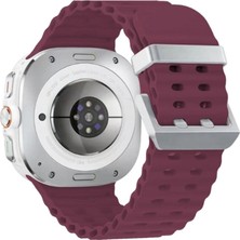 Vintessy Watch 7 Ultra KR417 Rug Silikon Kordon (Saat Değildir) - Mor