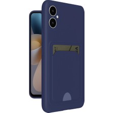 Vintessy Samsung Galaxy A05 Kelvin Kartvizitli Silikon - Lacivert