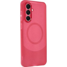 Vintessy Samsung A36 Kılıf Maya Karbon Kapak - Bordo