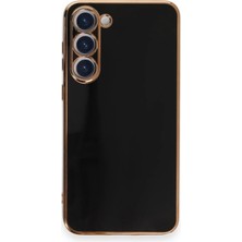 Vintessy Samsung Galaxy S23 Plus Kılıf Volet Silikon - Siyah