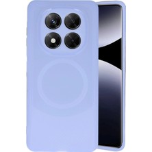 Vintessy Xiaomi Redmi Note 14 Pro 4g Kılıf Maya Karbon Kapak - Lila