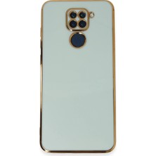 Vintessy Xiaomi Redmi Note 9 Kılıf Volet Silikon - Açık Yeşil