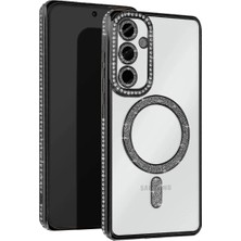 Vintessy Samsung Galaxy A15 4g Joke Simli Magneticsafe Kılıf - Siyah