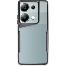 Vintessy Xiaomi Redmi Note 13 Pro 4g Kılıf Boyi Silikon Kapak - Siyah