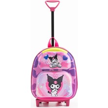 Kingston Hill Kuromi Kabartmalı Çekçekli Anaokul/kreş Çantası