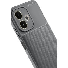 Vintessy Oppo A5 Pro 4g Kılıf Auto Focus Karbon Kapak - Gri