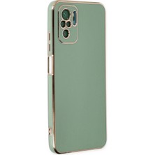 Vintessy Xiaomi Redmi Note 10 Kılıf Volet Silikon - Açık Yeşil