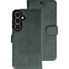 Vintessy Samsung Galaxy S26 Kılıf Trend S Plus Kapaklı Kılıf - Yeşil