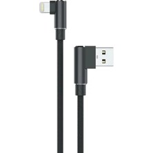 Vintessy USB To Lightning 3m 2.4A Kablo - Siyah