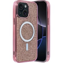 Vintessy Joko Apple Iphone 15 Helen Magsafe Kapak - Pembe