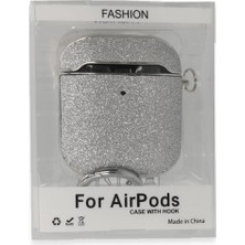 Vintessy Apple Airpods 2 (2.nesil) Spell Simli Kılıf - Gümüş