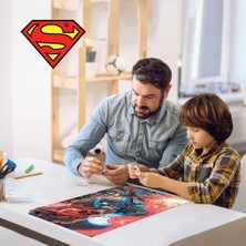 NW NessiWorld Superman 300 Parça Puzzle 35591 - Metal Kutu