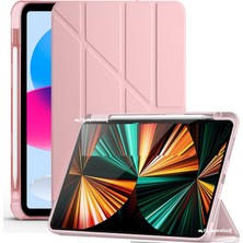 M.TK Moveteck Xiaomi Redmi Pad 2 Pro 12.1 Inç Uyumlu Kılıf Kalem Bölmeli Uyku Modlu Arkası Silikon Kapak