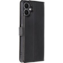 Vintessy Samsung Galaxy A07 4g Trend S Plus Kapaklı Kılıf - Siyah
