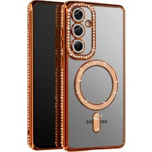 Vintessy Joko Samsung Galaxy S26 Joke Simli Magneticsafe Kılıf - Turuncu