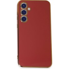 Vintessy Samsung Galaxy S23 Fe Kılıf Volet Silikon - Kırmızı