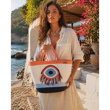 Home Decors By Özlem Hasır Omuz Çantası Plaj çantası Günlük Çanta El Emeği Handmade