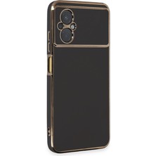 Vintessy Xiaomi Poco M5 Kılıf Volet Silikon - Siyah