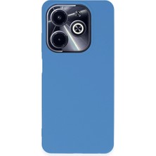 Vintessy Infinix Hot 40I Kılıf First Silikon - Mavi
