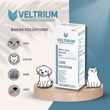 VELTRIUM Animal Health Yara ve Cilt Bakım Solüsyonu 100ML - Ağız, Göz, Kulak ve Deri Bakım - Dezenfeksiyon
