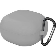 Forzacase Samsung Galaxy Buds 4 / 4 Pro ile Uyumlu Anahtar Askılıklı Bluetooth Kulaklık Kılıfı - FC1216