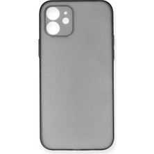 Vintessy Apple Iphone 12 Kılıf Pp Ultra Ince Kapak - Gri