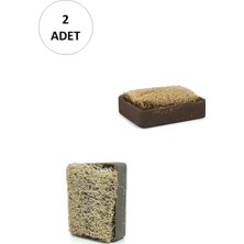 Ethab Ticaret 2 Adet Doğal Kabak Lifli Kil Sabunu