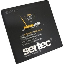 İsmiyle Al Sertec - Vodafone - VOD-975 / CAB32A00001C1 Uyumlu Batarya