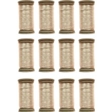 Ethab Ticaret Hayalet Iplik 200 Metre Şeffaf Boncuk Düğme Ipi 12 Adet - Royaleks