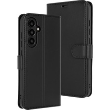 Vintessy Samsung Galaxy S25 Fe Trend S Plus Kapaklı Kılıf - Siyah