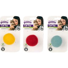 Muratech Pawise Meow Meow Life Zilli Peluş Top Oyuncak