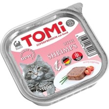 Muratech Tomi  Karidesli Alüminyum Yaş Mama 100GR (Pate)