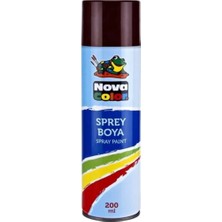 Ethab Ticaret Nova Color Sprey Boya 200 ml Kahverengi