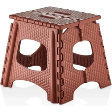 Ethab Ticaret Küçük Katlanır Tabure Naturel ROYALEKS-MRD978