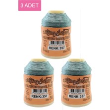 Ethab Ticaret 3 Adet Altınbaşak Oya ve Dantel Ipi 20 gr - Royaleks - No: 357