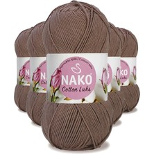Ethab Ticaret 5 Adet Cotton Lüks Yelek Tunik Kazak Bluz Hırka Ipi Yünü Toprak 97583