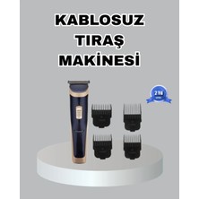 Trendlia Çelik Bıçaklı Unisex Şarjlı Tıraş Makinesi – Sessiz Motor, Kablosuz ve Ayarlanabilir