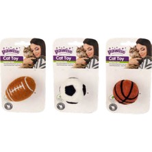 Muratech Pawise Meow Meow Life Zilli Peluş Top Oyuncak